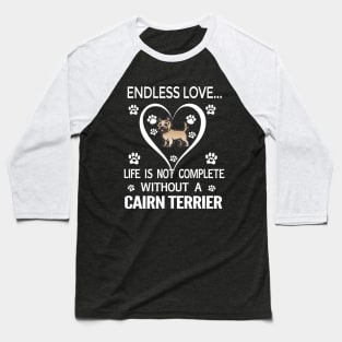 Cairn Terrier Lovers Baseball T-Shirt